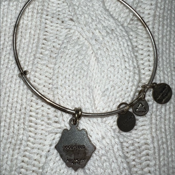 Alex and Ani Godspeed charm bracelet. Used. - Picture 4 of 4